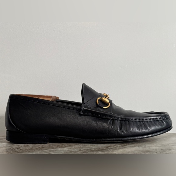 GUCCI 1953 Horsebit Leather Loafer Black Leather 9/ 9.5 US $1000 Brixton Jordaan main image 4
